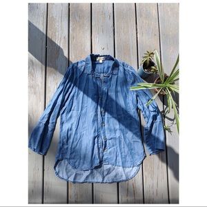 Cloth & Stone Tencel Denim Top